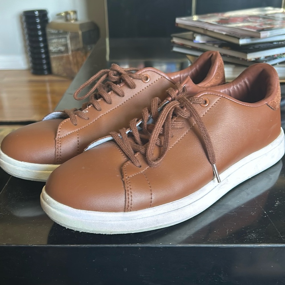 PX Brown Lightweight Sneakers - 10